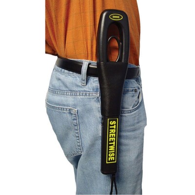 The Secure Scan Metal Detector by Streetwise Security Products is designed for use by law-enforcement officers and security personnel