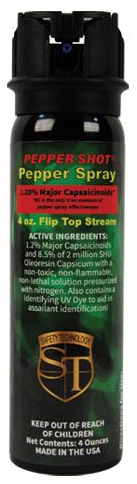 4oz Pepper Spray Flip Top Actuator