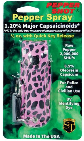 Stun Master Stun Flashlight; Pink Leopard Print Pepper Spray; Personal Alarm