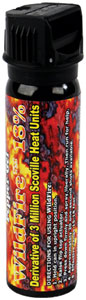 4oz Wildfire Pepper Spray Stream