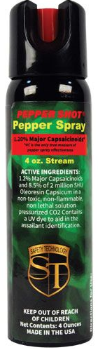 4oz Pepper Spray Stream